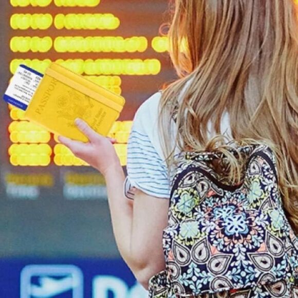 Leather Passport Cover  - Picture 4 of 5